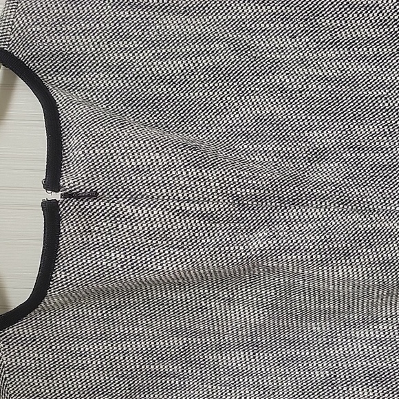 Hobbs London women's tweed sleeveless dress sz 8 knee length flax/linen - Picture 4 of 7